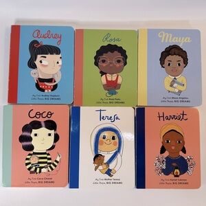 My First Little People Big Dreams Women of History Set of‎ 6 Board Books